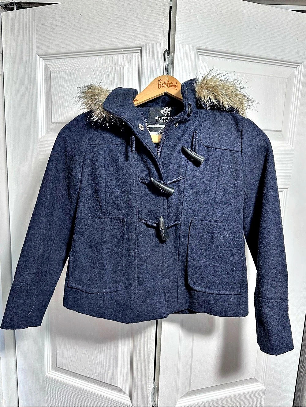 Beverly Hills Polo Club Kids Toggle Jacket Blue 7/8